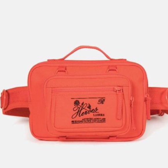 EASTPAK x Raf Simons Waistband Loop Hip Bag in orange - Picture 3 of 13